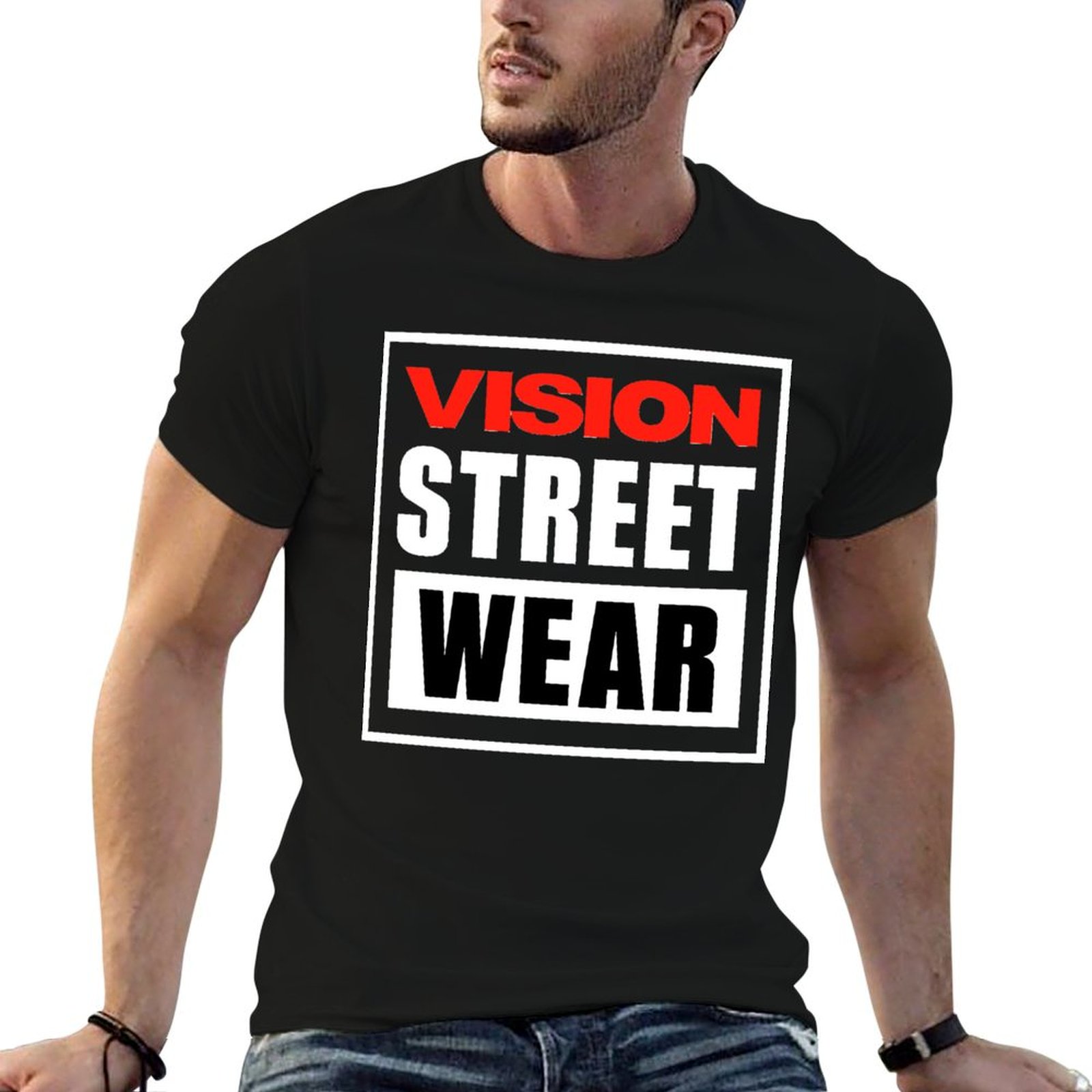 Vision Streetwear Brand - Футболка Vision Street Wear для мужчин,